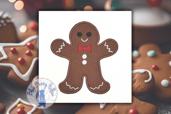Gingerbread Boy Applique: A Craft Fair Review