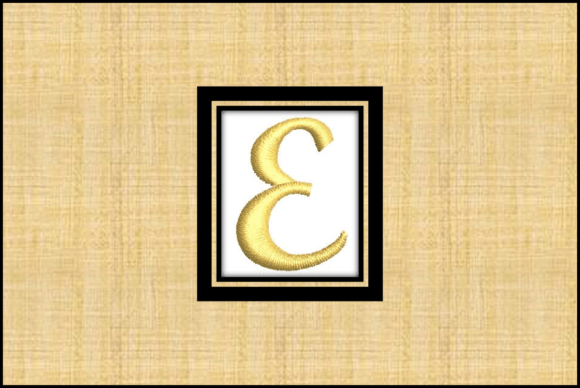 Gold Font-E: A Designer’s Take on Elegant Monogramming