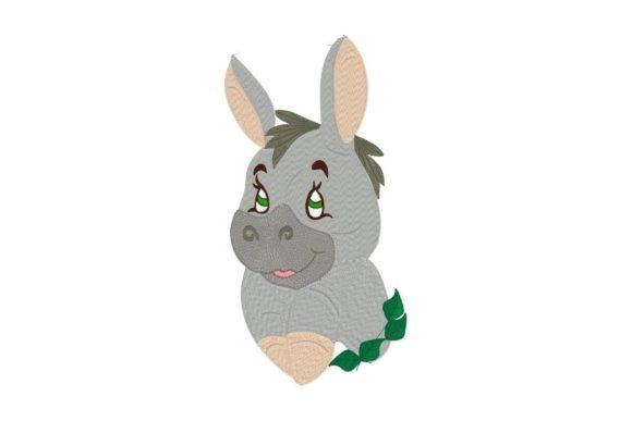 Review: Adorable Donkey Boy Applique for Apparel