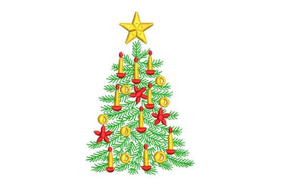 Review: Christmas Tree with Candle Star Embroidery