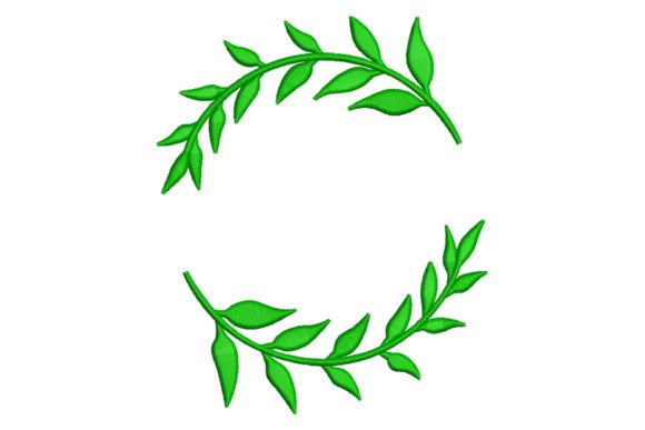 Review: Green Leaves Floral Frame for Embroidery