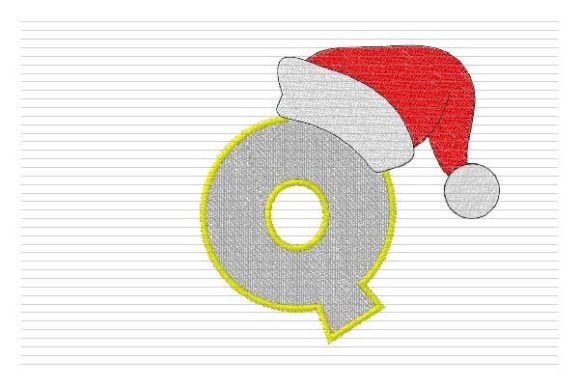 Review: Q Letter Christmas Alphabet Santa Hat for Apparel