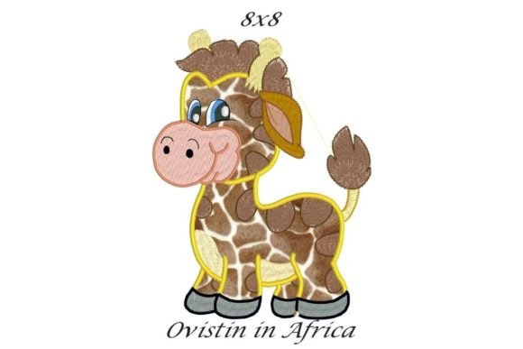 Reviewing the Adorable Giraffe Applique for Real Projects
