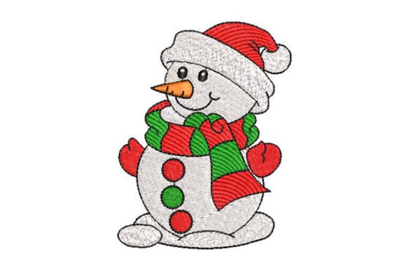 Snowman with Christmas Scarf: A Designer’s Review